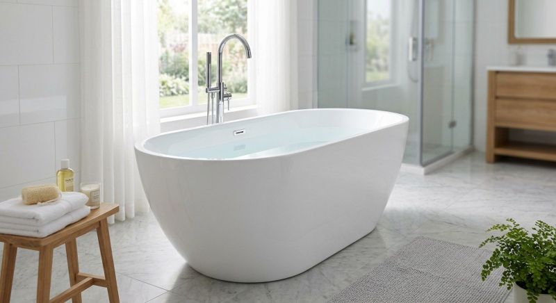 Freestanding Tub Installation in Lancaster, PA