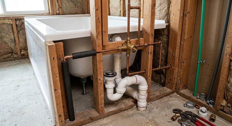 Large Bathtub Installation in Norwalk, CT